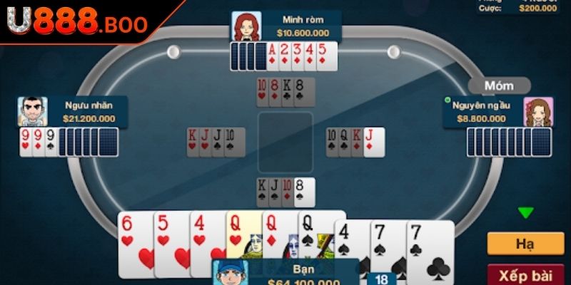 Phỏm U888 - Thuật Ngữ Và Bí Quyết Giúp Bạn Chiến Thắng 2 Các thuật ngữ cơ bản trong game Phỏm tại U888