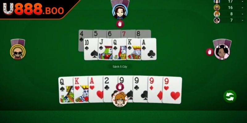 Tiến Lên U888 - Các Phiên Bản Phổ Biến Và Chiến Thuật 1 Trải nghiệm độc đáo cùng game bài Tiến Lên U888